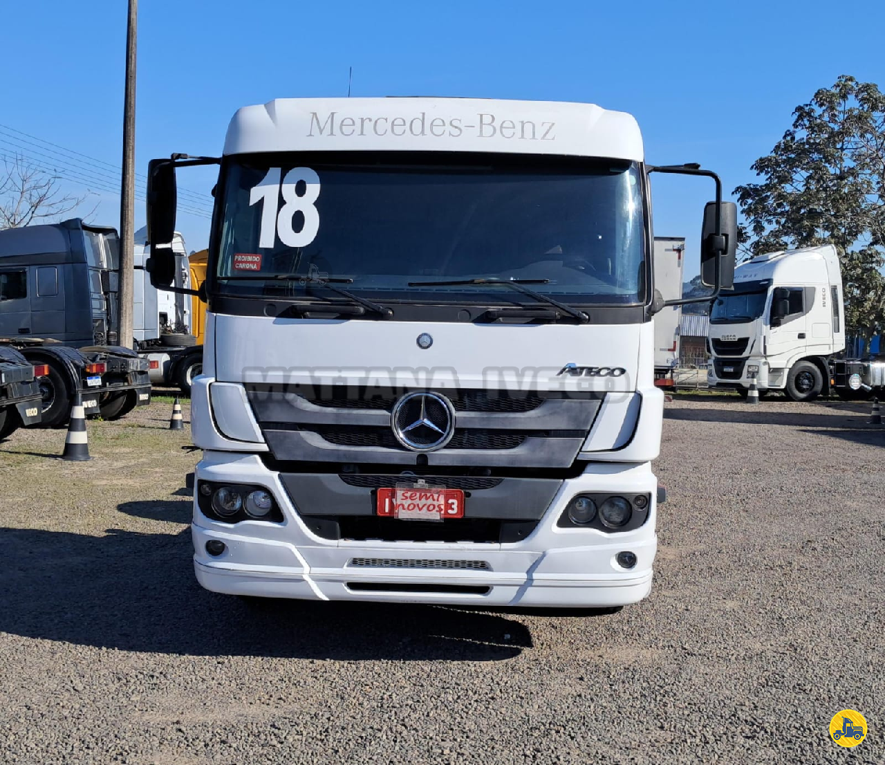 CAMINHAO MERCEDES-BENZ MB 3030 Chassis BiTruck 8x2 Mattana Iveco SAO LEOPOLDO RIO GRANDE DO SUL RS